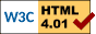 Valid HTML 4.01 Transitional